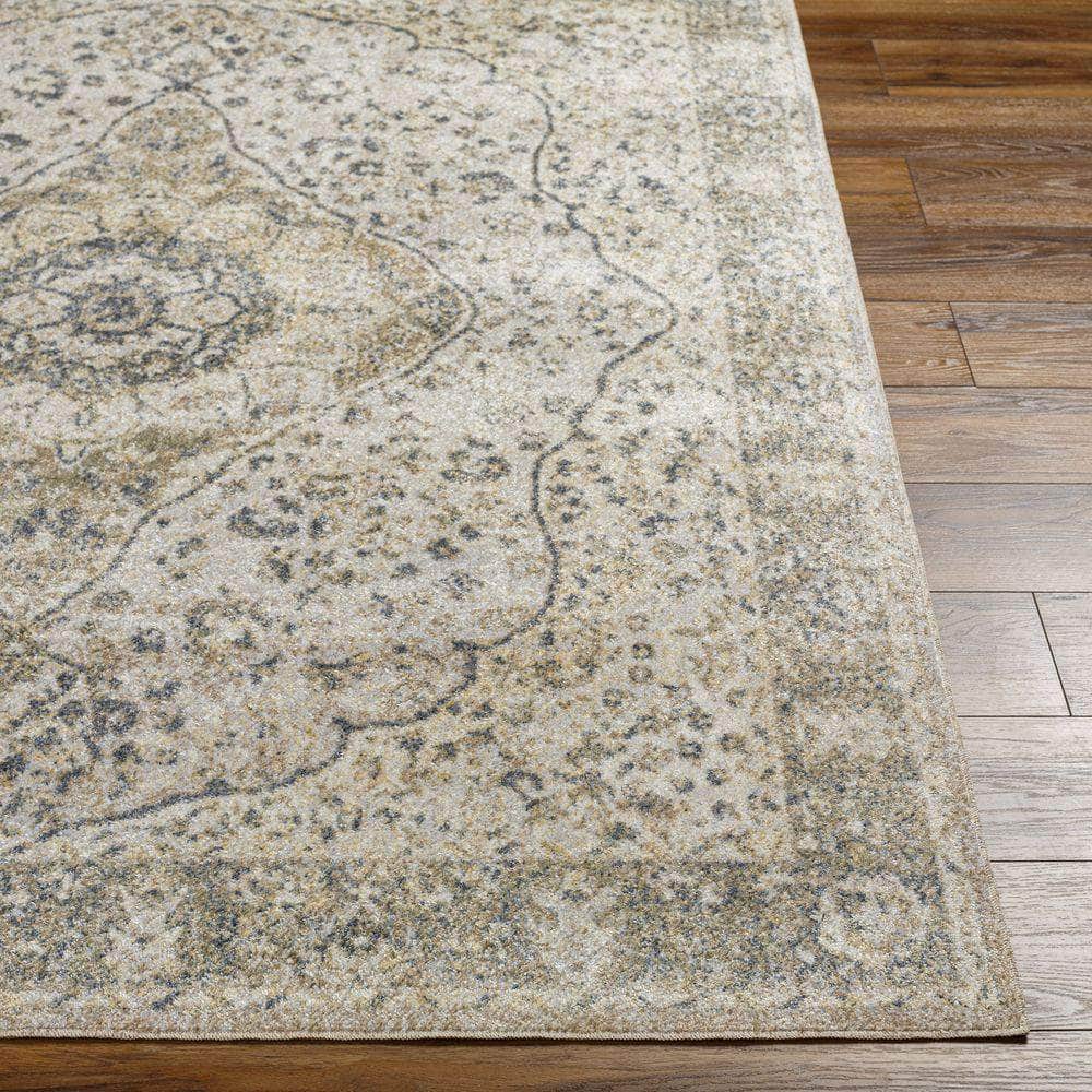 Machine Woven LLL-2322 Gray, Oatmeal Rugs #color_gray, oatmeal