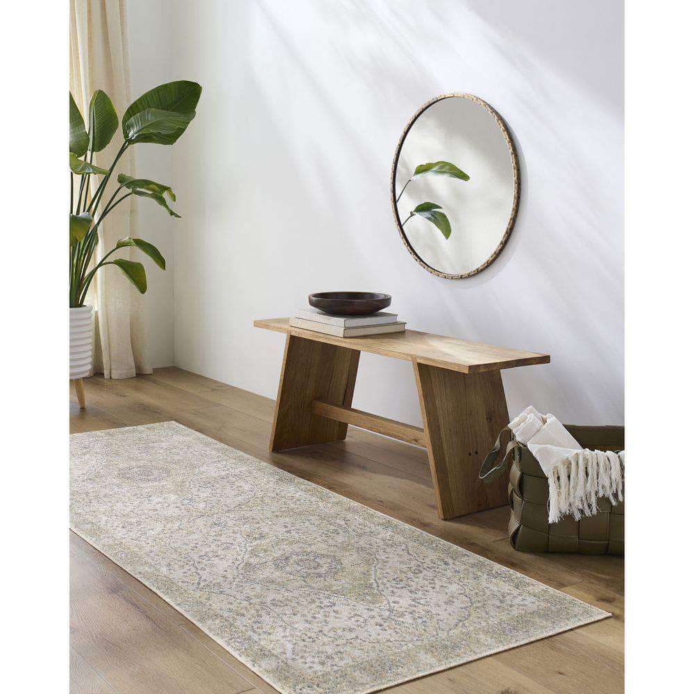 Machine Woven LLL-2322 Gray, Oatmeal Rugs #color_gray, oatmeal