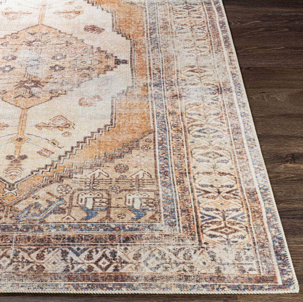 Machine Woven AML-2312 Tan, Light Gray Rugs #color_tan, light gray