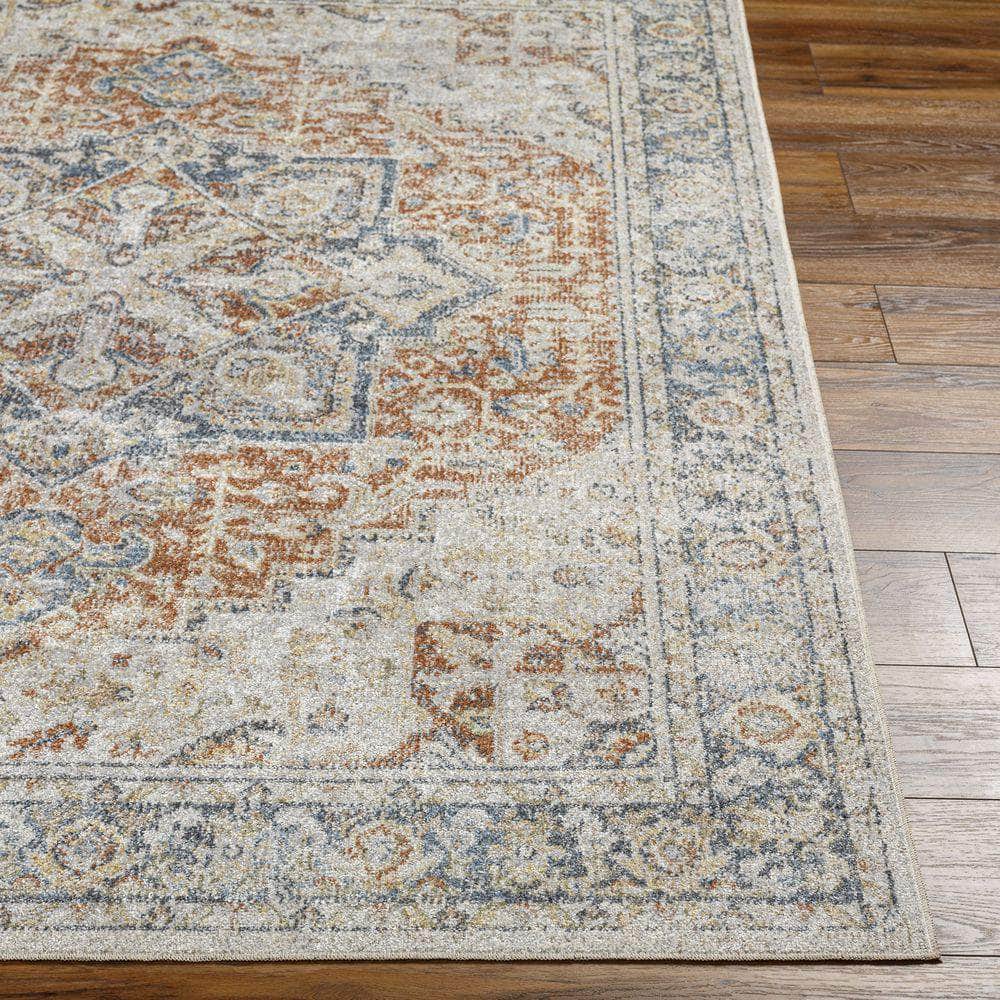 Machine Woven LLL-2331 Gray, Oatmeal Rugs #color_gray, oatmeal