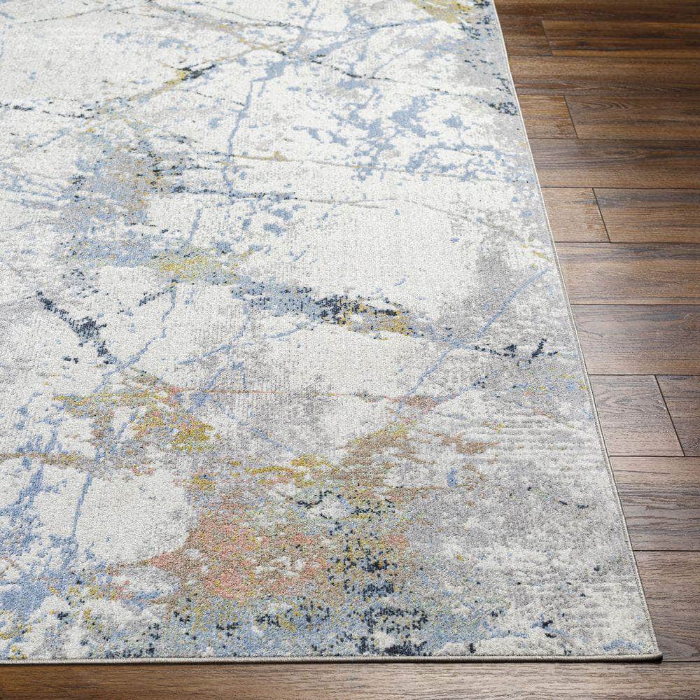 Machine Woven LVR-2356 Ivory, Slate Rugs #color_ivory, slate