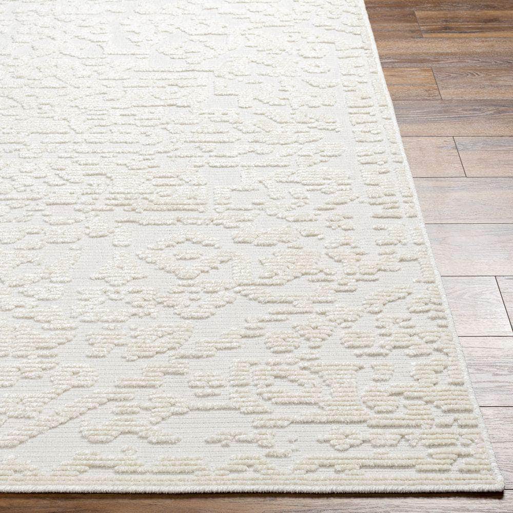 Machine Woven LYA-2318 White, Off-White Rugs #color_white, off-white