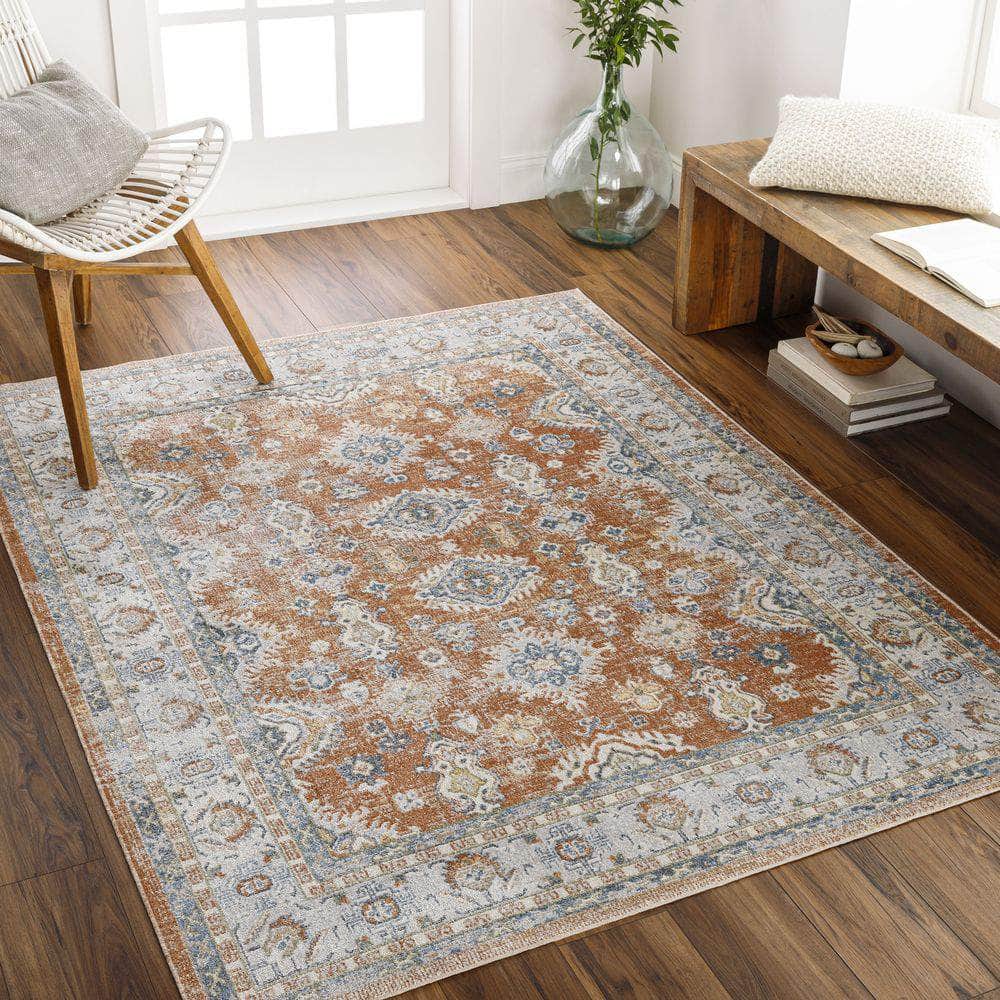 Machine Woven LLL-2324 Gray, Oatmeal Rugs #color_gray, oatmeal