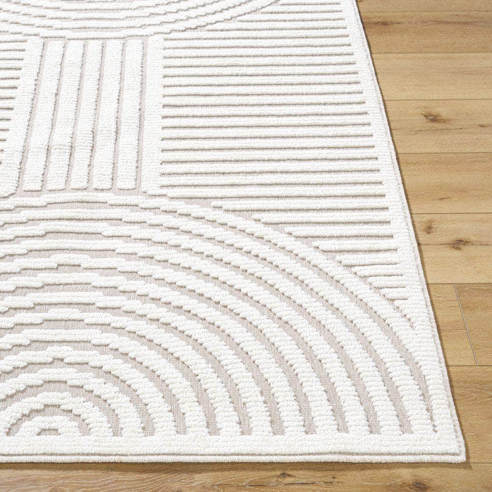 Machine Woven LYA-2353 Beige, Cream Rugs #color_beige, cream
