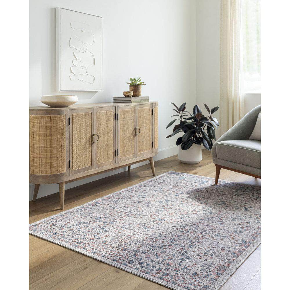 Machine Woven NLT-2306 Light Gray, Taupe Rugs #color_light gray, taupe