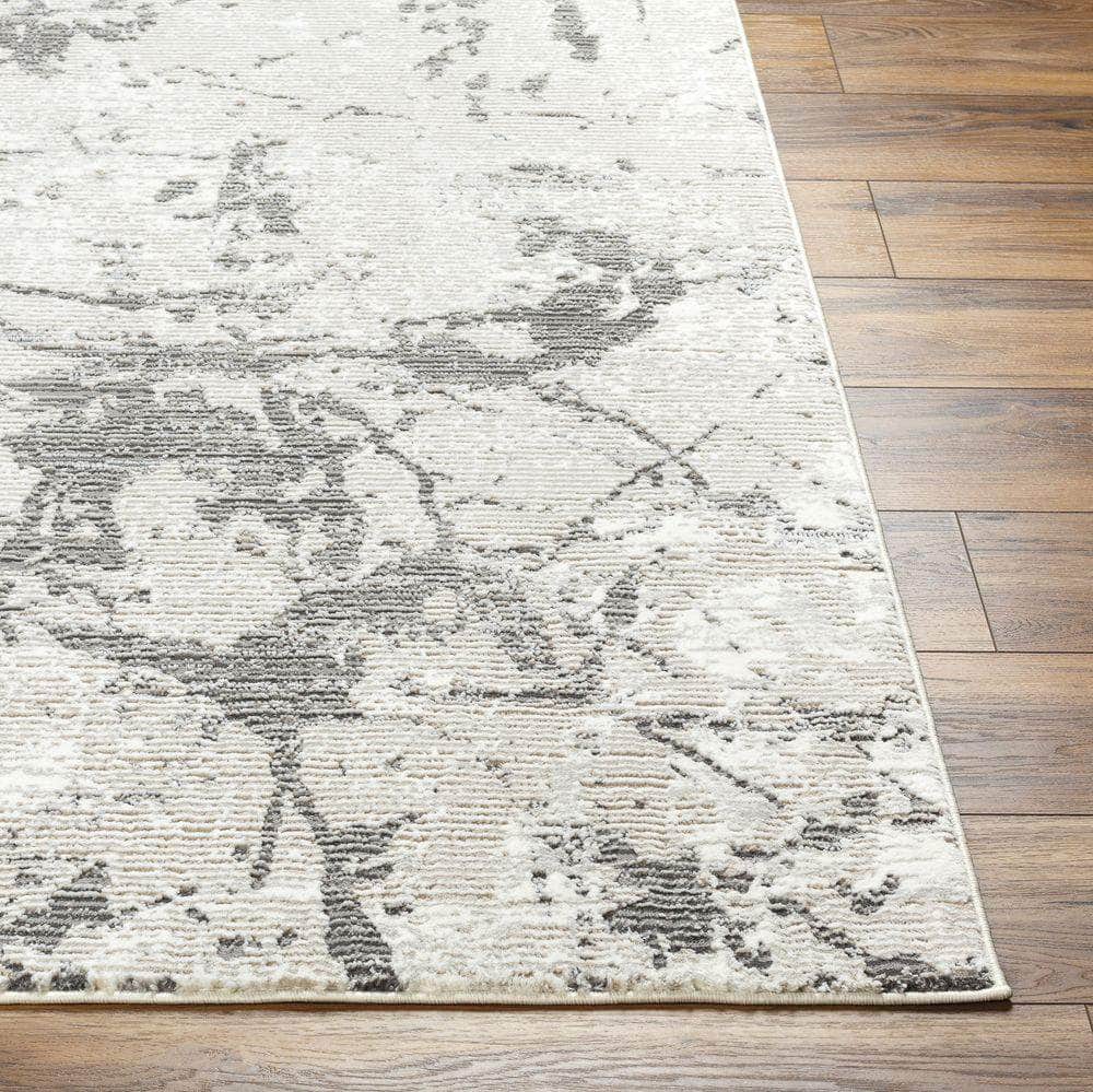 Machine Woven ALD-2314 Ivory, Taupe Rugs #color_ivory, taupe
