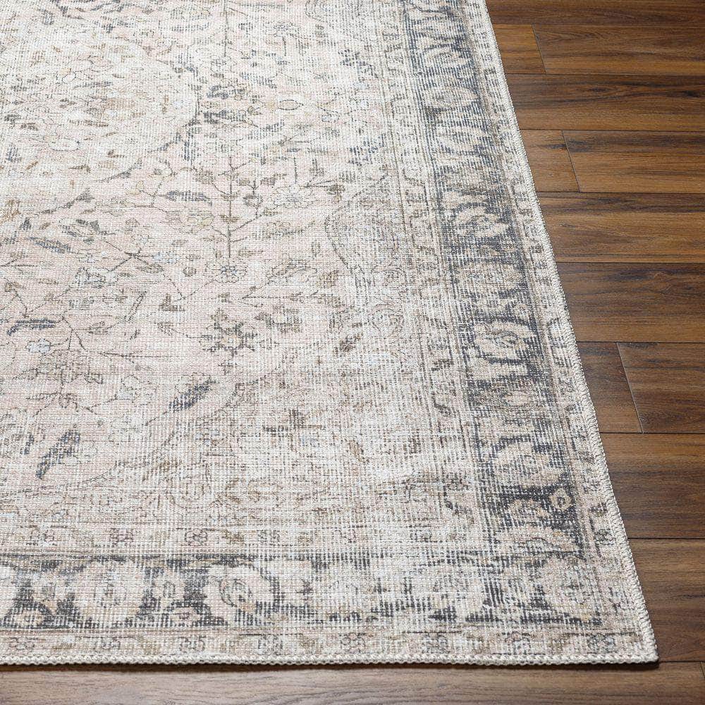 Machine Woven AML-2386 Blush, Beige Rugs #color_blush, beige