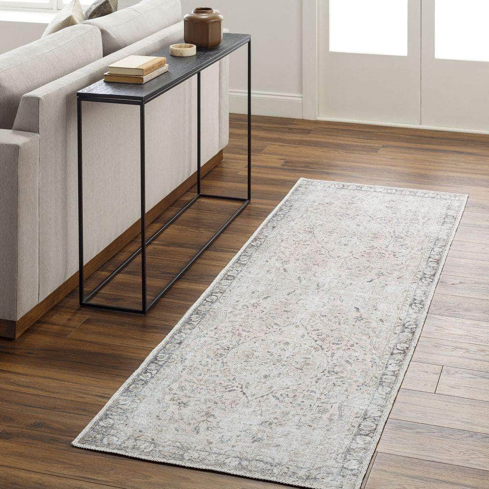 Machine Woven AML-2386 Blush, Beige Rugs #color_blush, beige
