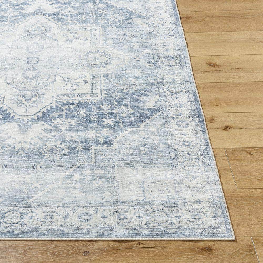 Machine Woven LVB-2317 Slate, Light Grey Rugs #color_slate, light grey