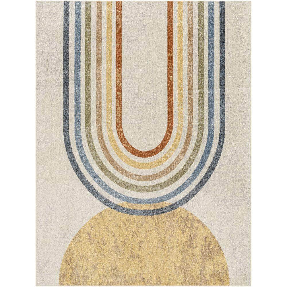 Machine Woven LLL-2314 Oatmeal, Brown Rugs #color_oatmeal, brown