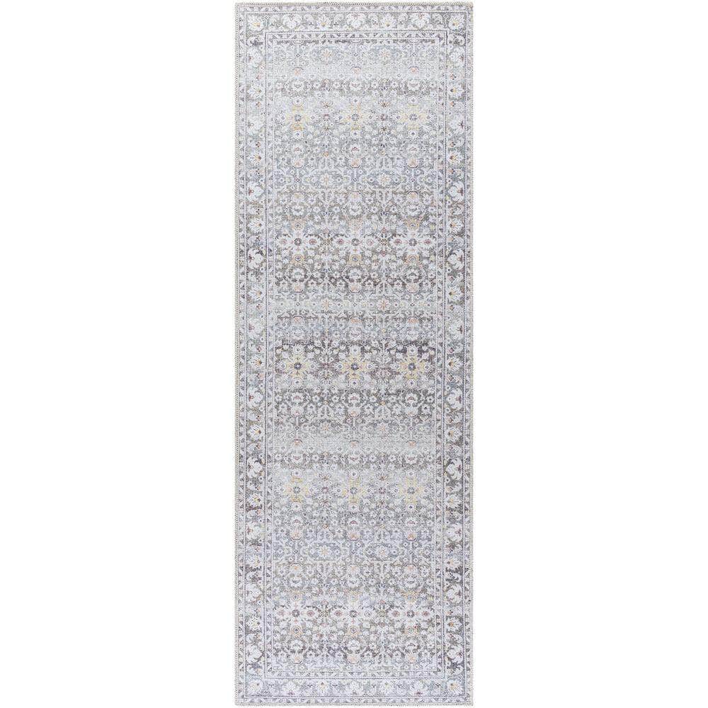 Machine Woven PNWRN-2301 Olive, Cream Rugs #color_olive, cream
