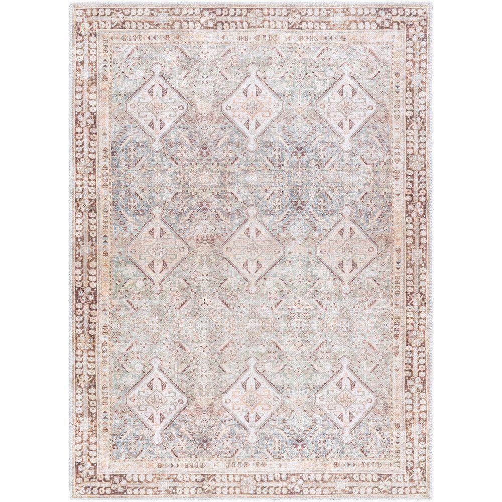 Machine Woven AML-2394 Seafoam, Medium Green Rugs #color_seafoam, medium green