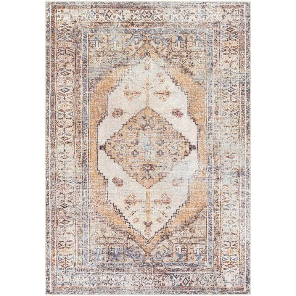 Machine Woven AML-2312 Tan, Light Gray Rugs #color_tan, light gray