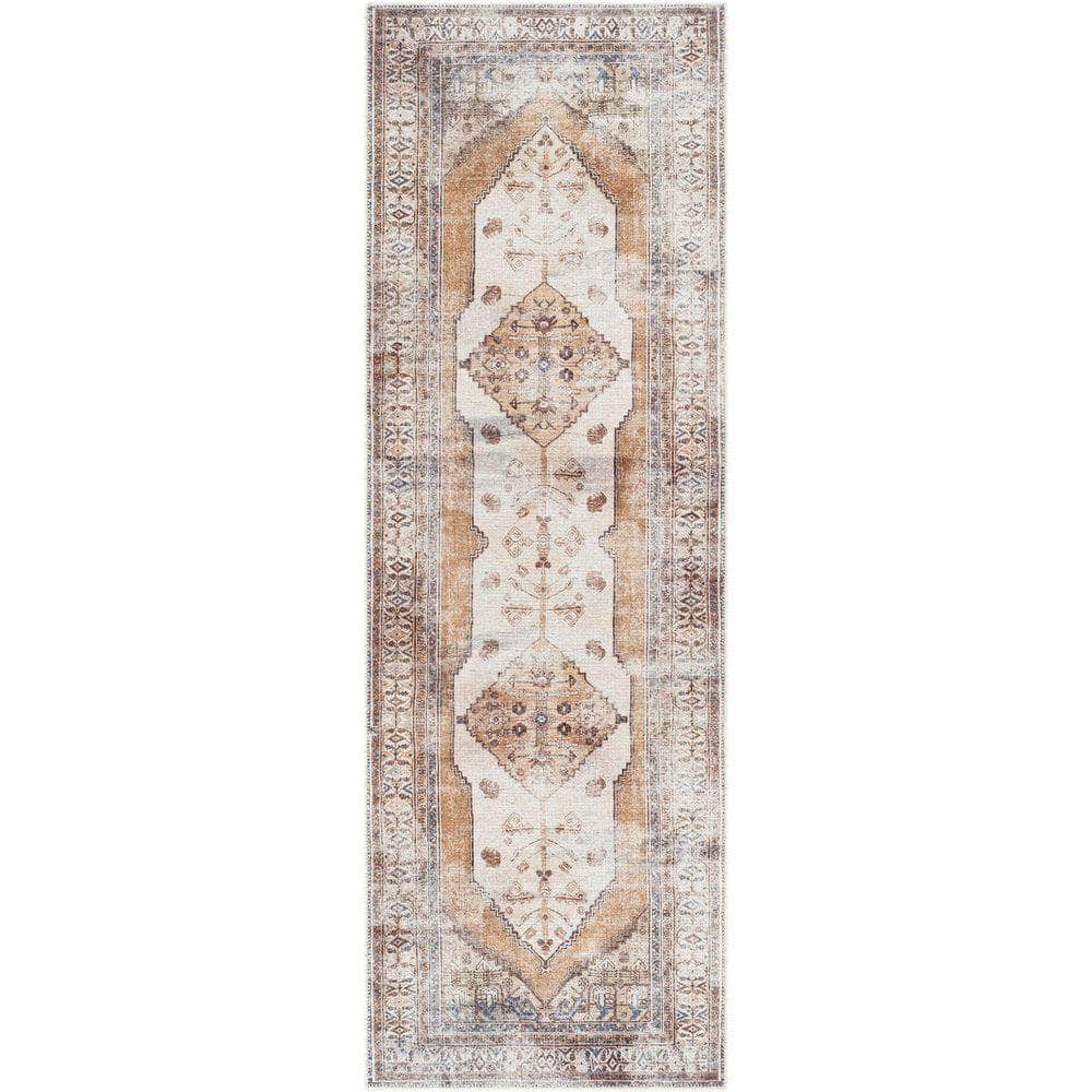 Machine Woven AML-2312 Tan, Light Gray Rugs #color_tan, light gray