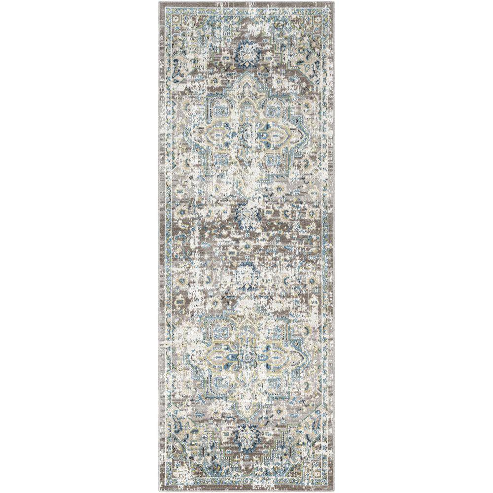 Machine Woven LVR-2306 Taupe, Gray Rugs #color_taupe, gray