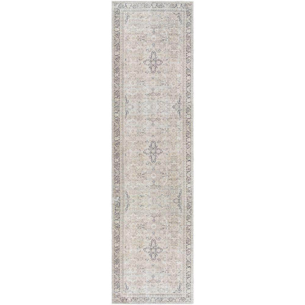 Machine Woven BODA-2304 Warm Grey, Light Silver Rugs #color_warm grey, light silver