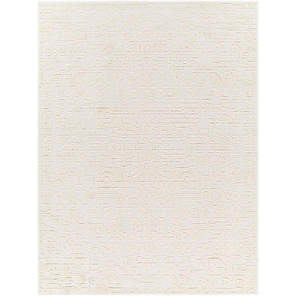 Machine Woven LYA-2318 White, Off-White Rugs #color_white, off-white