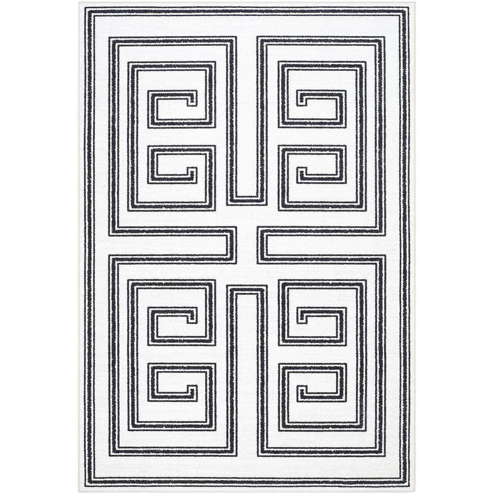 Machine Woven LVB-2333 White, Onyx Rugs #color_white, onyx