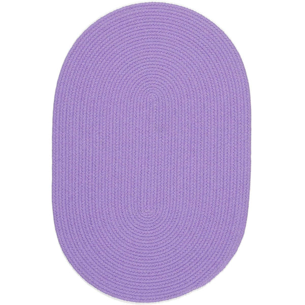 Lullaby Childrens Solid Braided Rug 