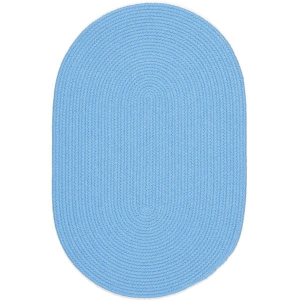 Lullaby Childrens Solid Braided Rug 