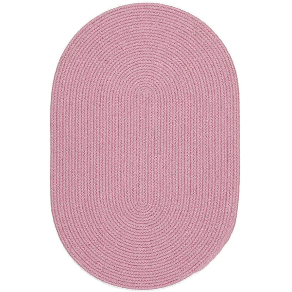 Lullaby Childrens Solid Braided Rug 