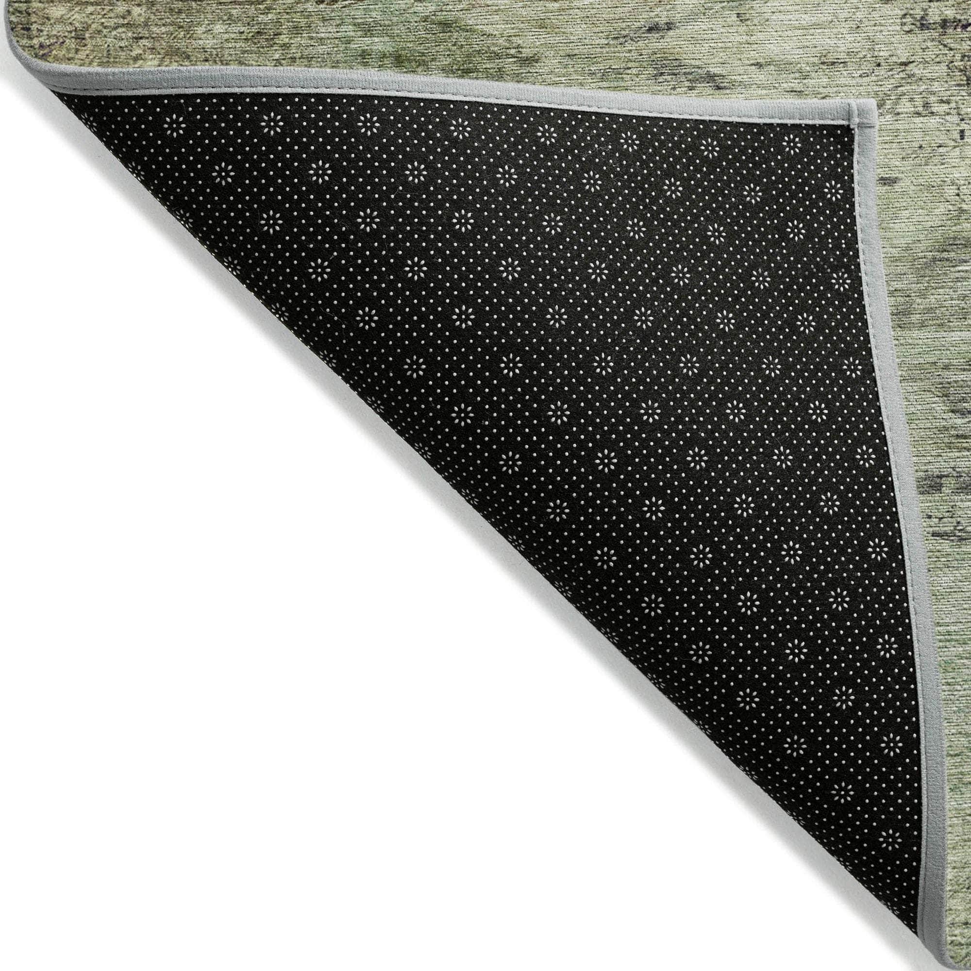 Machine Made ACN592 Beige Brown Rugs 