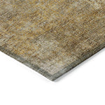 Machine Made ACN593 Beige Brown Rugs 
