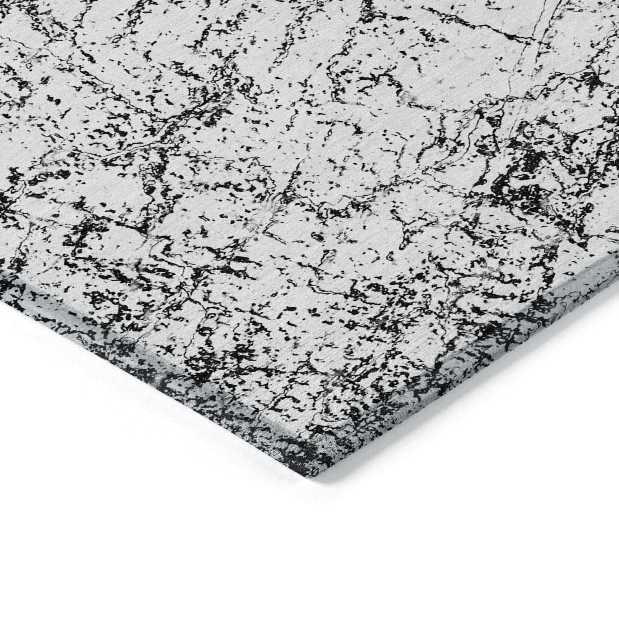 Machine Made ACN606 Black  Rugs 
