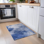 Machine Made ACN595 Blue  Rugs 