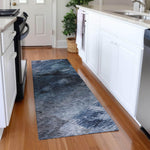 Machine Made ACN590 Blue  Rugs 