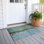 Machine Made ACN605 Blue  Rugs 