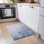 Machine Made ACN601 Blue  Rugs 