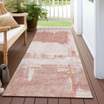 Machine Made ACN624 Blush Pink Rugs 