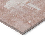 Machine Made ACN624 Blush Pink Rugs 