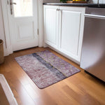 Machine Made ACN605 Blush Pink Rugs 