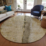 Machine Made ACN605 Brown  Rugs 