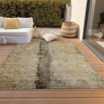 Machine Made ACN605 Brown  Rugs 