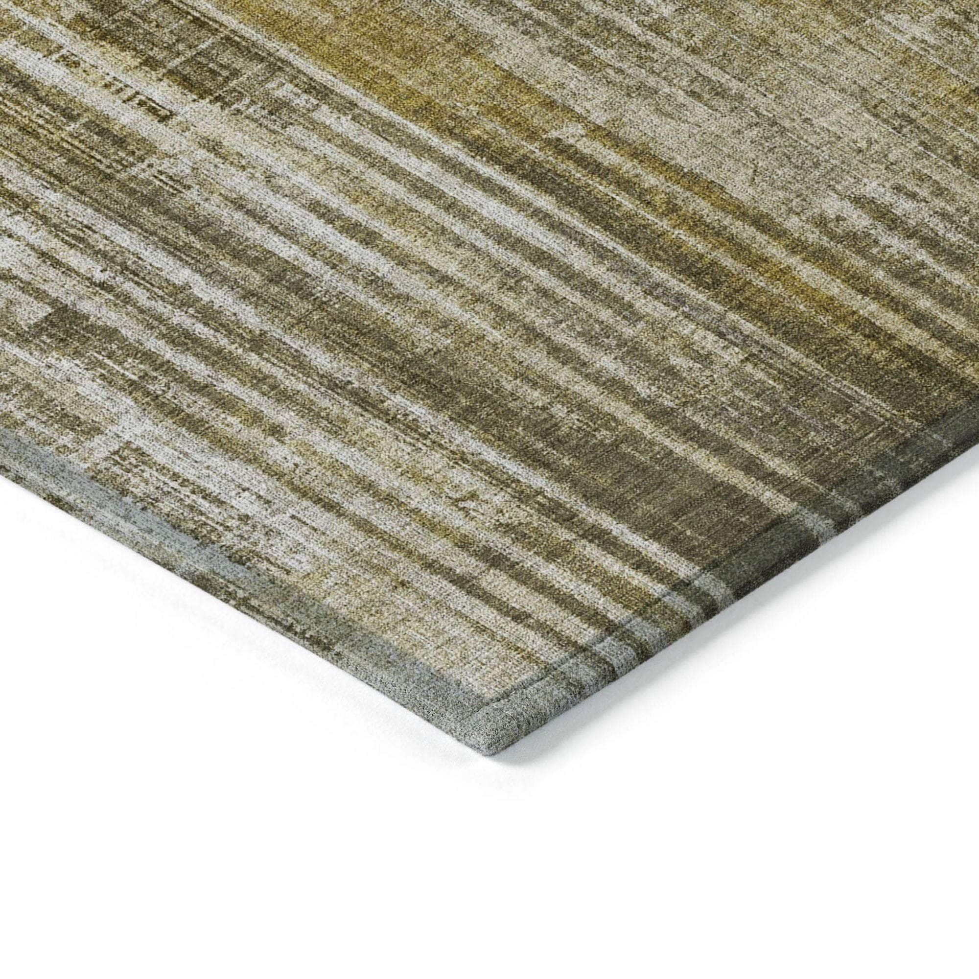 Machine Made ACN582 Brown  Rugs 