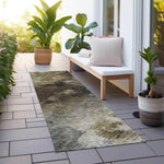 Machine Made ACN590 Chocolate Brown Rugs 