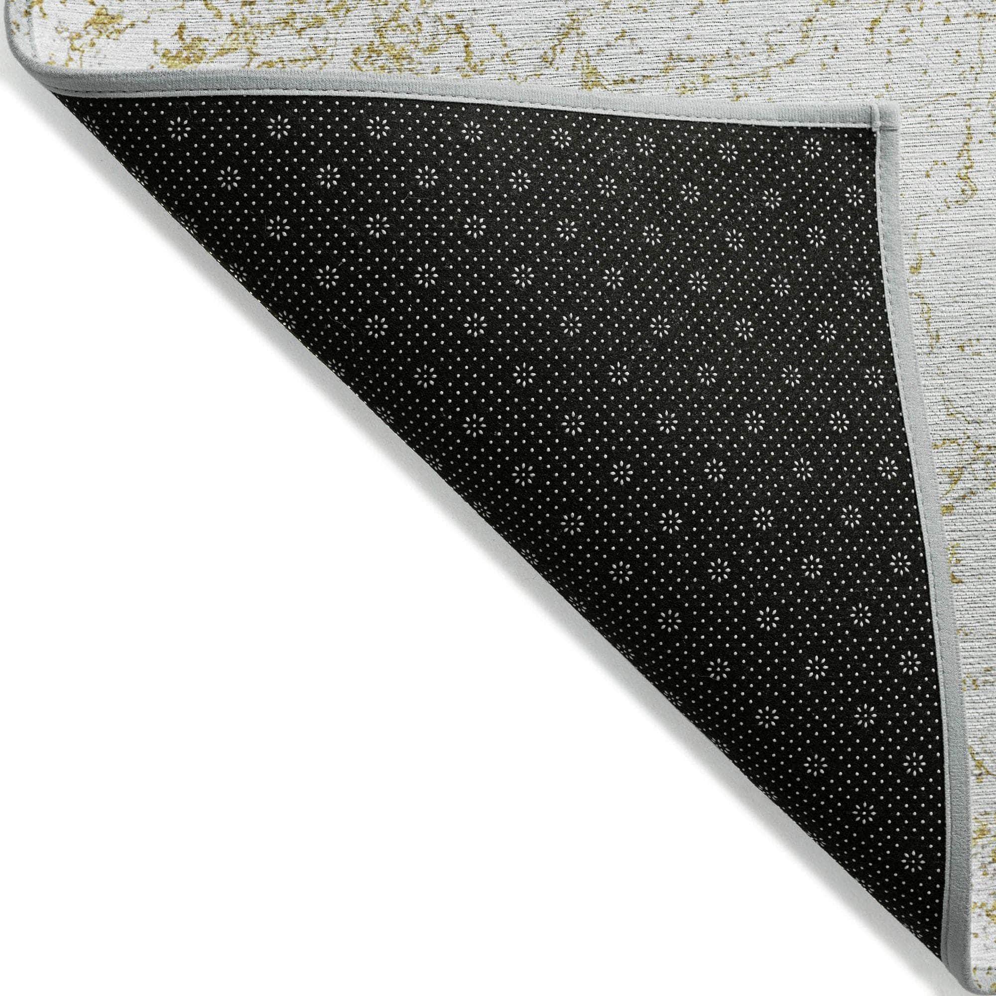 Machine Made ACN606 Gold  Rugs 