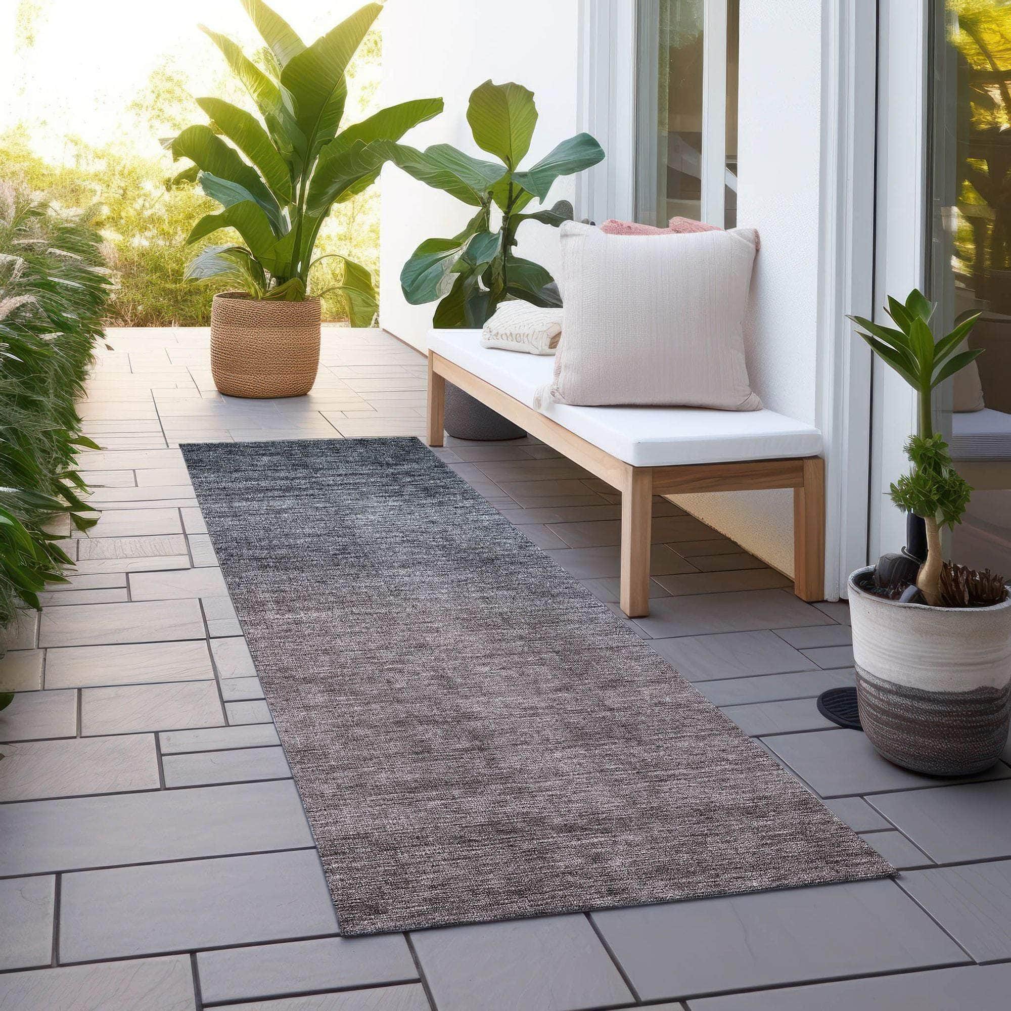 Machine Made ACN587 Gray  Rugs 