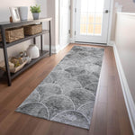 Machine Made ACN594 Gray  Rugs 