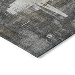 Machine Made ACN624 Gray  Rugs 