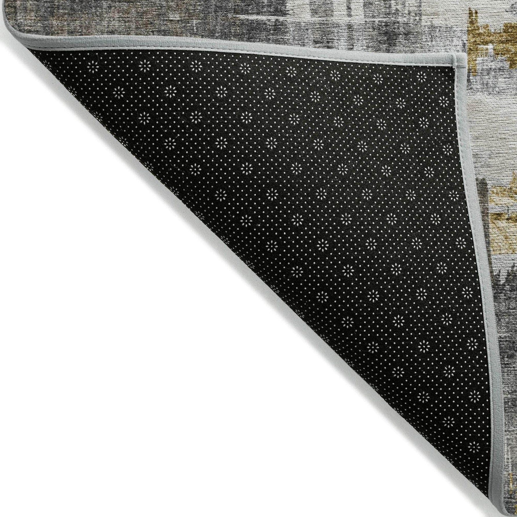 Machine Made ACN624 Gray  Rugs 