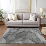 Machine Made ACN607 Gray  Rugs 
