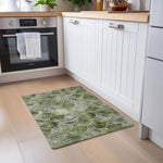 Machine Made ACN594 Green  Rugs 