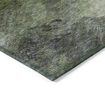Machine Made ACN590 Green  Rugs 