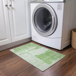 Machine Made ACN624 Green  Rugs 