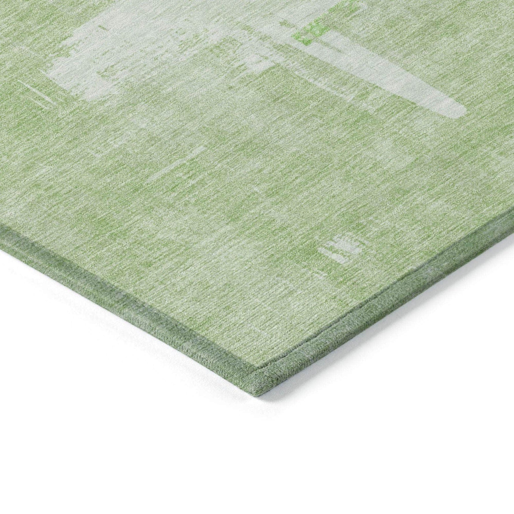 Machine Made ACN624 Green  Rugs 