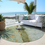 Machine Made ACN605 Green  Rugs 